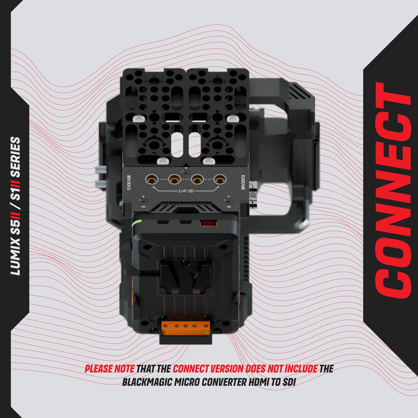 EXOCAGE CONNECT for Panasonic Lumix S5II / S1II Series