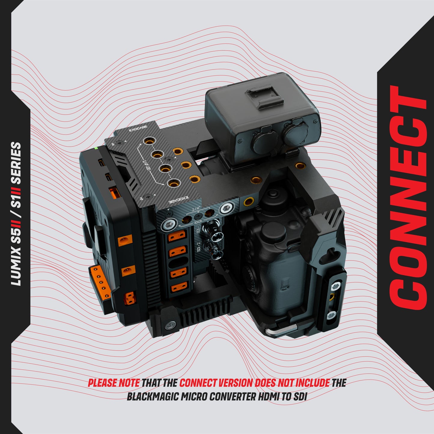 EXOCAGE CONNECT for Panasonic Lumix S5II / S1II Series