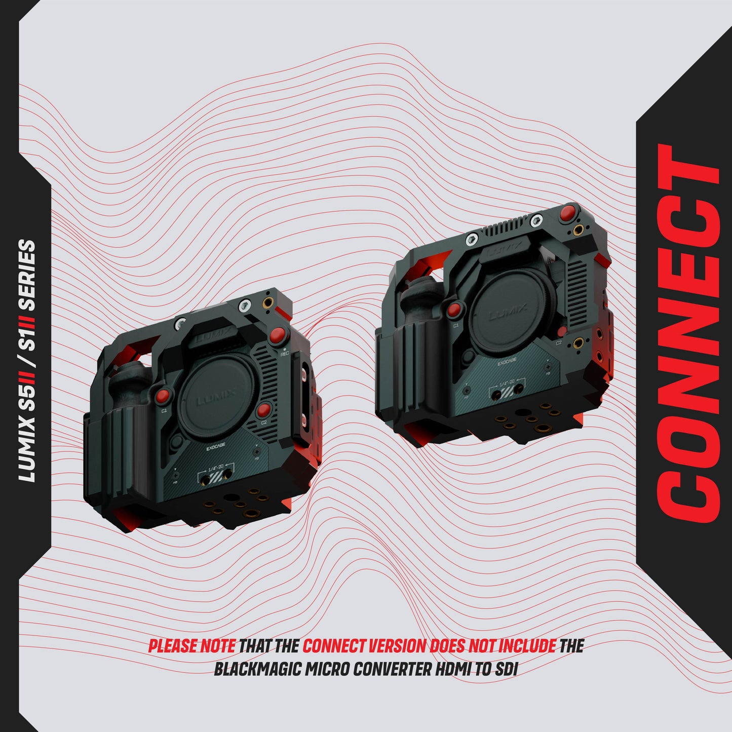 EXOCAGE CONNECT for Panasonic Lumix S5II / S1II Series